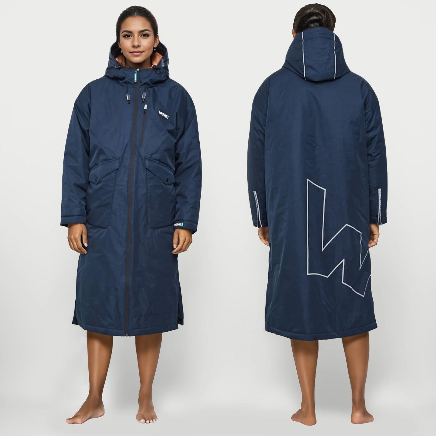 3 in 1 Waterproof & Windproof Changing Robe | Unisex - Peak Health and Fitness