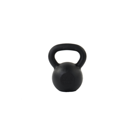 Attack Fitness Cast Iron Kettlebell 20kg - Black