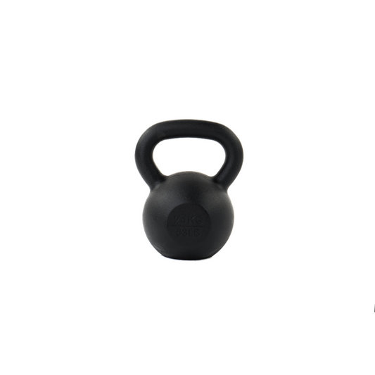 Attack Fitness Cast Iron Kettlebell 24kg - Black