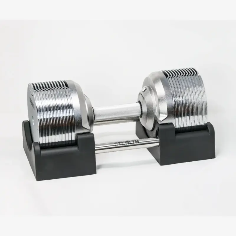 Assassin Goods Stealth Premium Adjustable Dumbbells (Pair) + Adjustable Bench