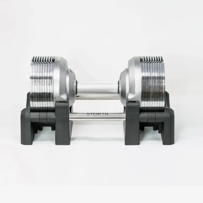 Assassin Goods Stealth Premium Adjustable Dumbbells (Pair) + Adjustable Bench
