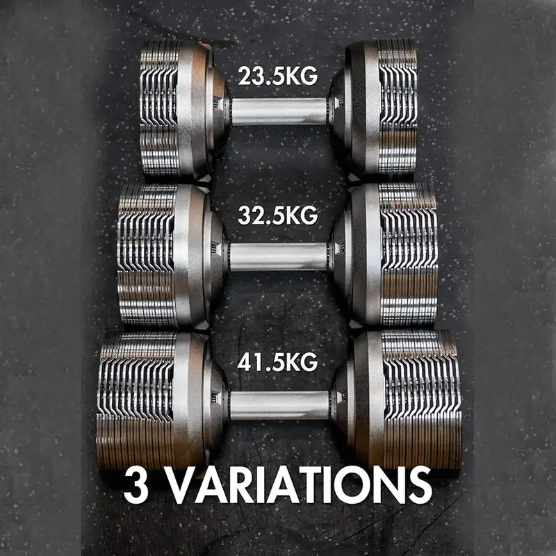 Assassin Goods Stealth Premium Adjustable Dumbbells (Pair) + Adjustable Bench