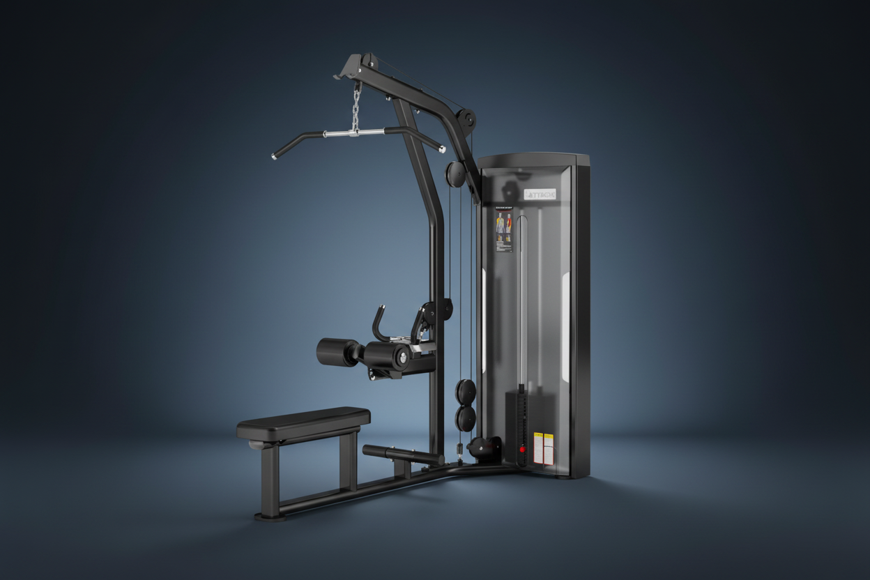 Attack Strength Lat Pulldown / Low Row - Peak Health and Fitness