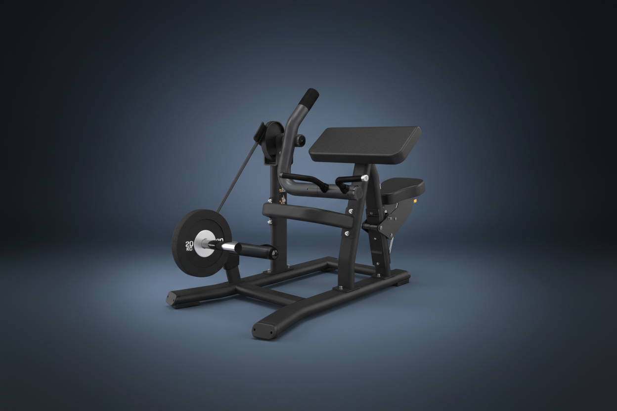 Attack Strength PL Bicep Curl - Peak Health and Fitness