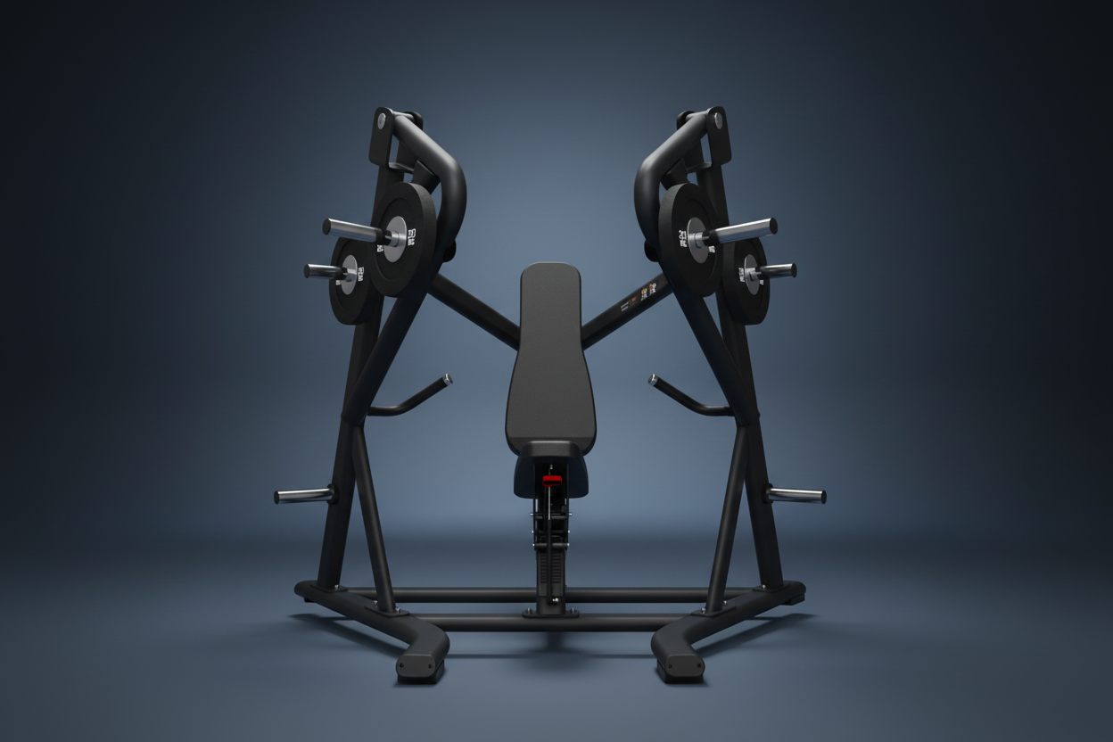 Attack Strength Plate Loaded Chest Press Machine - Peak Health and Fitness