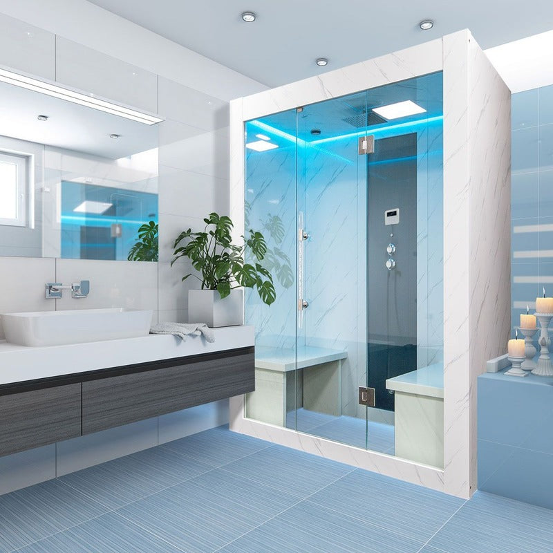 Insignia MX1800 Marble Effect Steam Room 1800mm X 1200mm