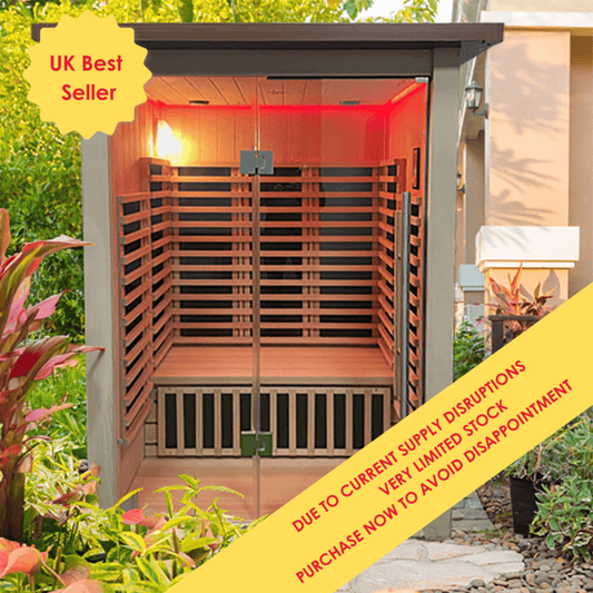 Insignia MXOS1500 3rd Gen Infrared Outdoor Sauna 1500mm X 1300mm