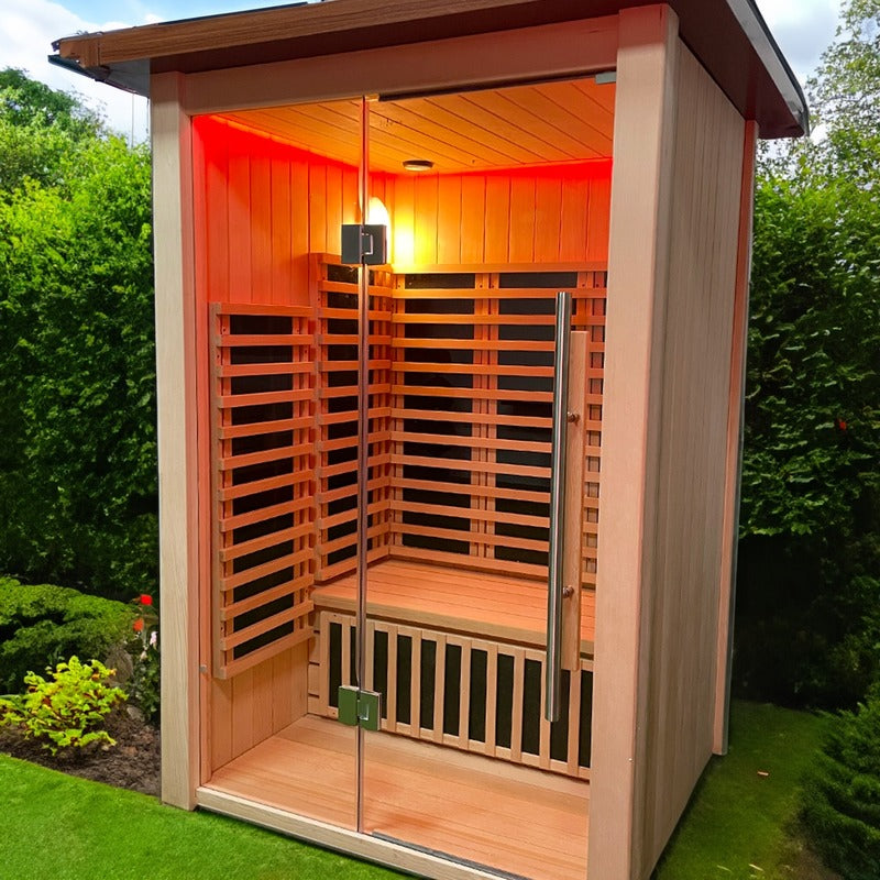 Insignia MXOS1500 3rd Gen Infrared Outdoor Sauna 1500mm X 1300mm