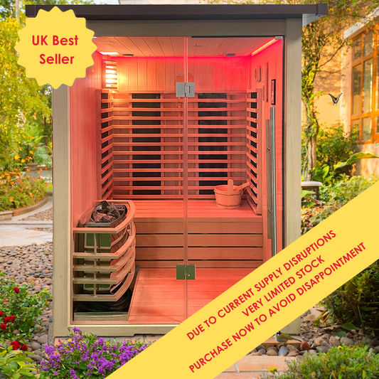 Insignia MXOS1700 3rd Gen Hybrid Outdoor Sauna 1700mm X 1500mm