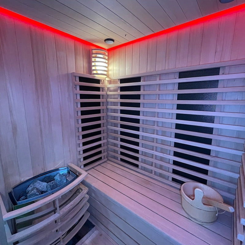Insignia MXOS1700 3rd Gen Hybrid Outdoor Sauna 1700mm X 1500mm