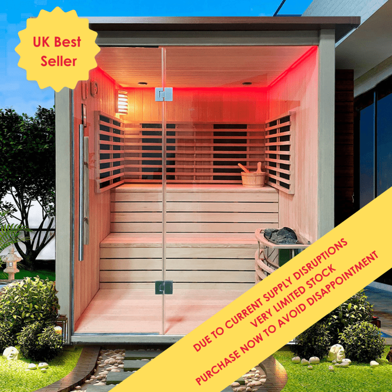 Insignia MXOS2000 3rd Gen Hybrid Outdoor Sauna 2000mm X 2000mm