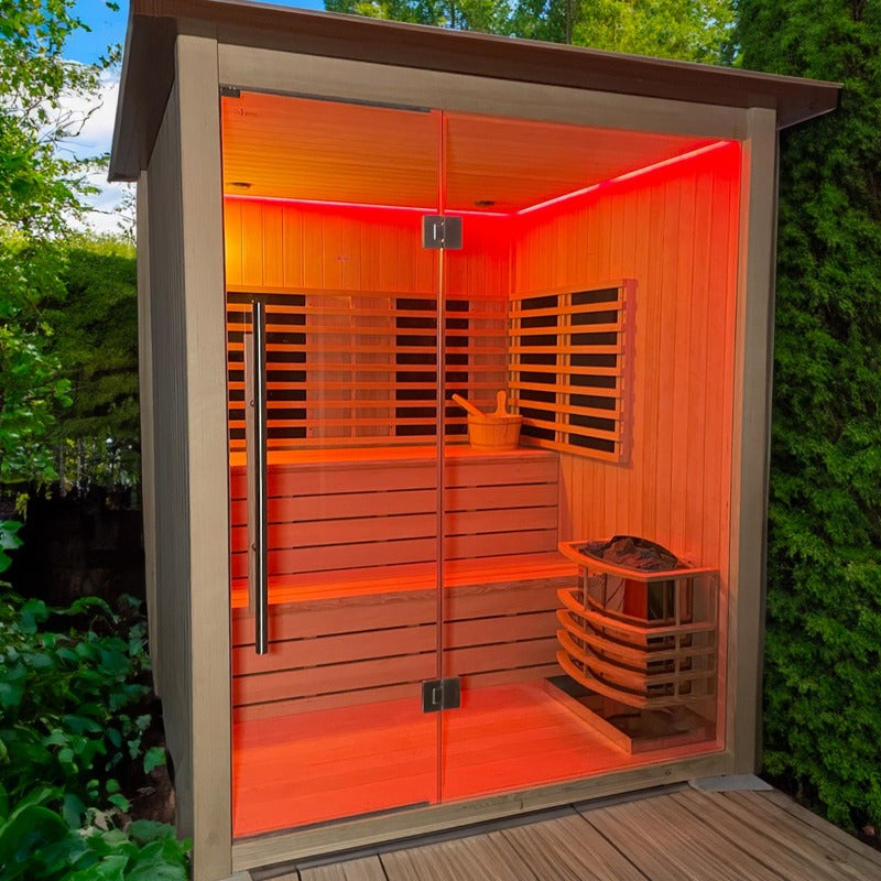 Insignia MXOS2000 3rd Gen Hybrid Outdoor Sauna 2000mm X 2000mm