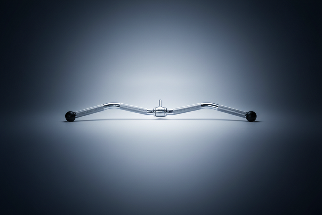 MYO Strength Cable Attachment - Tricep / Bicep Bar - Peak Health and Fitness