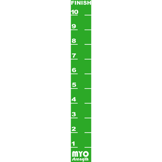 MYO Strength 10m x 1.3m Sprint / Sled Track (Green)