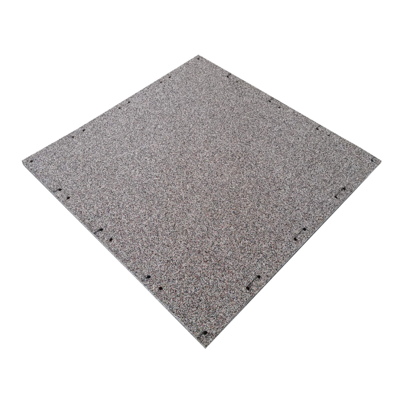 MYO Strength Premium Asterism EPDM Composite Rubber Floor Tile with Plastic Spacers 1000m x 1000m x 2000m