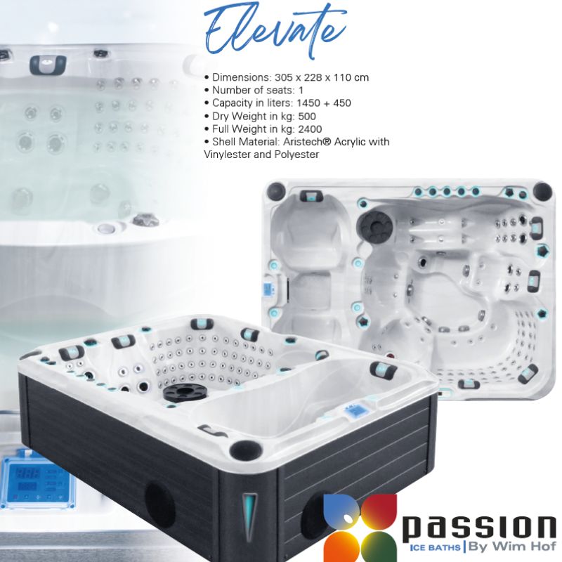 The Wim Hof Elevate Ice Bath by Passion Ice Baths