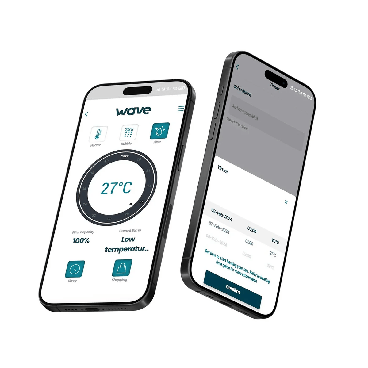 WaveSpa Handheld Wi-Fi Controller for Foam Hot Tubs – Remote Spa Control