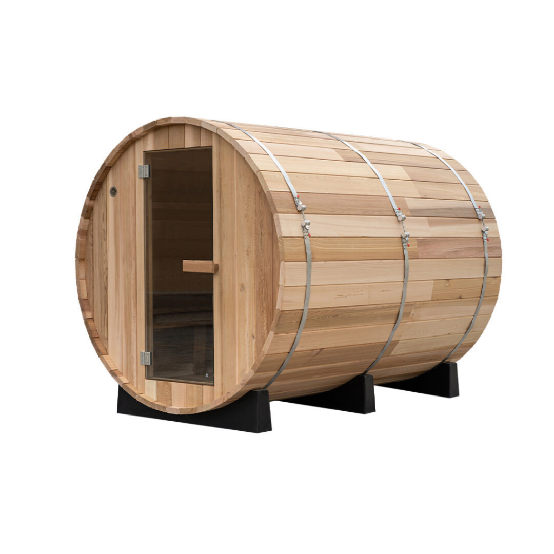 red cedar barrel sauna 6 person