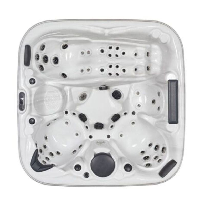 square hot tub 5 person garden