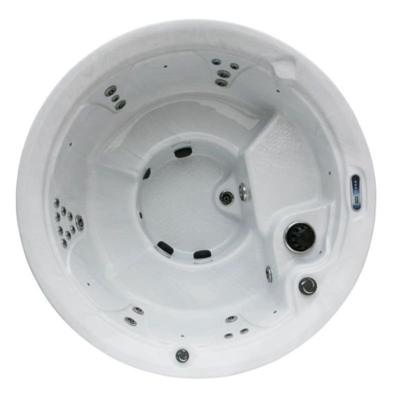 H2O 1000 Series hot tub multi level bench seating