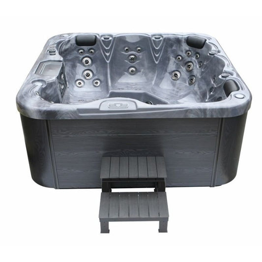 H20 4500 Series Twin Lounger (Twin-pump) 13A Plug & Play Hot Tub - Peak Health and Fitness