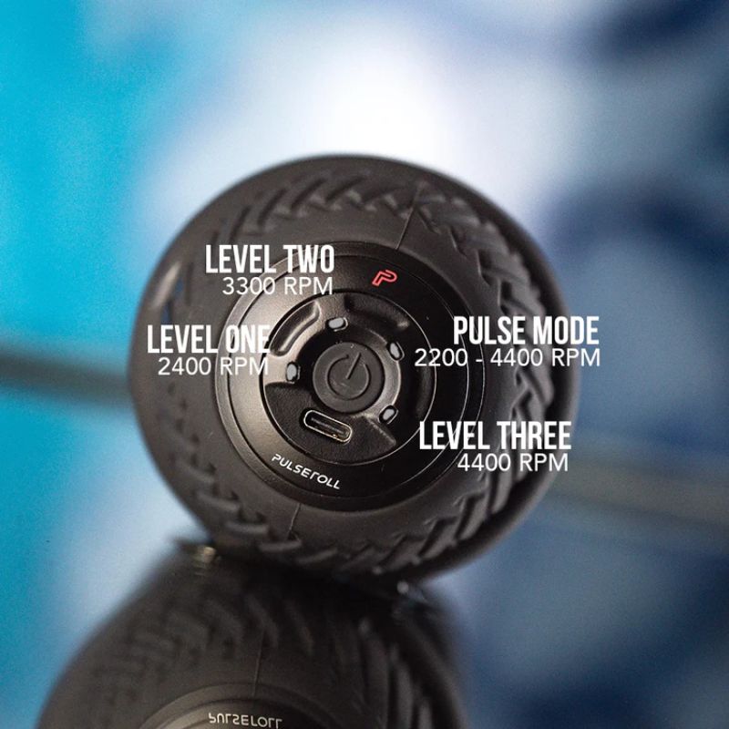 Pulseroll VYB Duo Peanut Roller (Vibrates) - Peak Health and Fitness