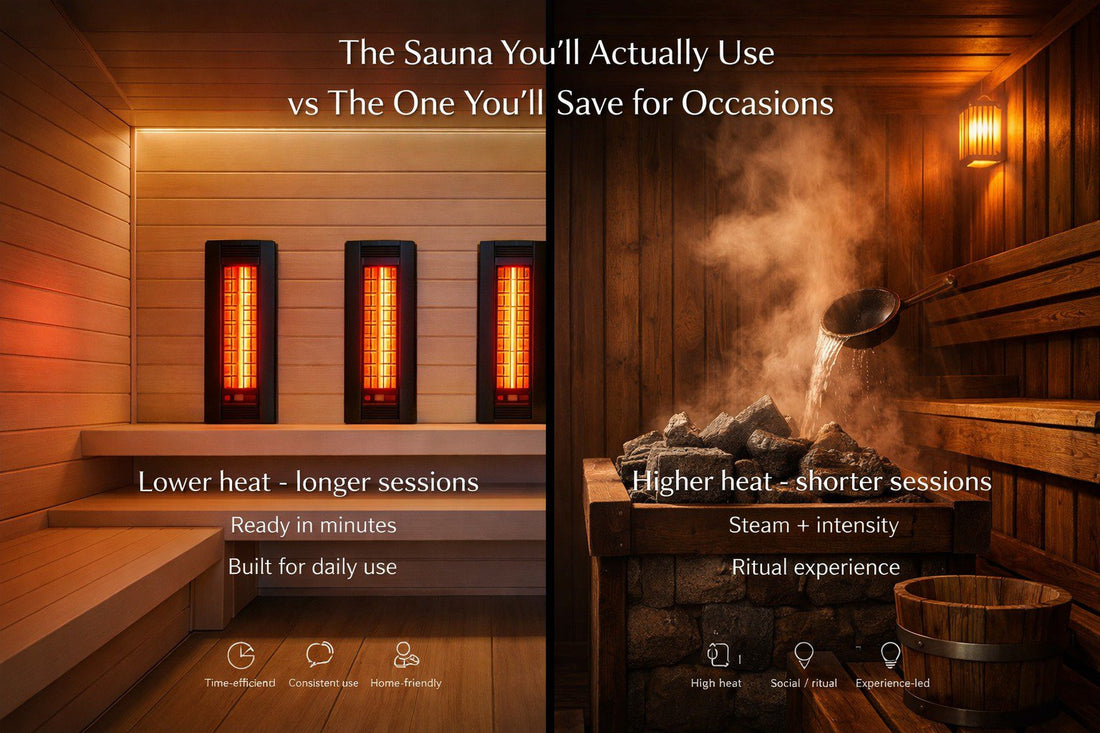 Infrared Sauna vs Traditional Sauna: Which Is Actually Better?