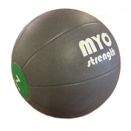 MYO Strength Medicine Ball - 7kg - Grey/Green