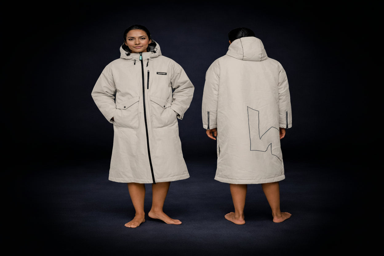 3 in 1 Waterproof & Windproof Changing Robe | Unisex - Peak Health and Fitness