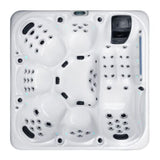 6 person hot tub with lounger UK