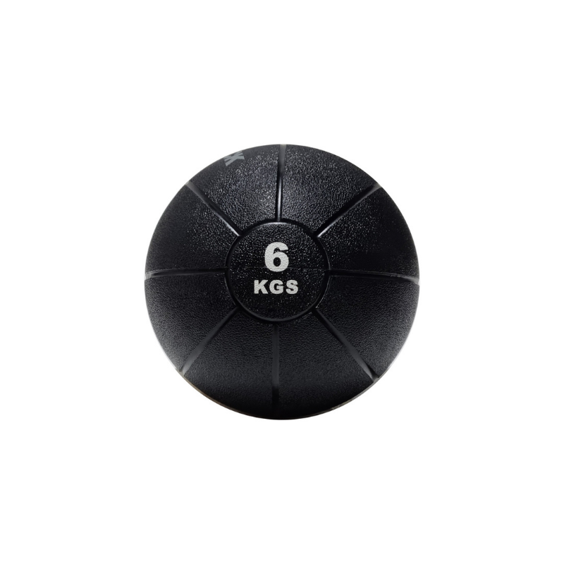 Attack Fitness Medicine Ball - Black - 6kg