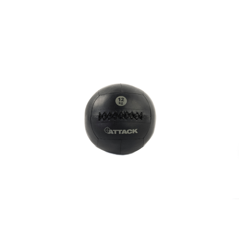 Attack Fitness Wall Ball 12kg (26lbs) Black