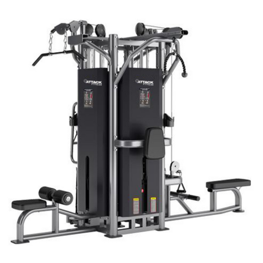 Attack Strength Station Lat Pull/Low Row/Tricep  Cable Jungle