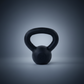 Attack Fitness Cast Iron Kettlebell – 20kg Black - Peak Health and Fitness