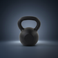 Attack Fitness Cast Iron Kettlebell – 20kg Black - Peak Health and Fitness