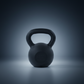 Attack Fitness Cast Iron Kettlebell – 20kg Black - Peak Health and Fitness