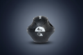 Attack Fitness Double Grip Medicine Ball - Black - 4kg