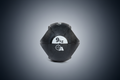 Attack Fitness Double Grip Medicine Ball - Black - 9kg