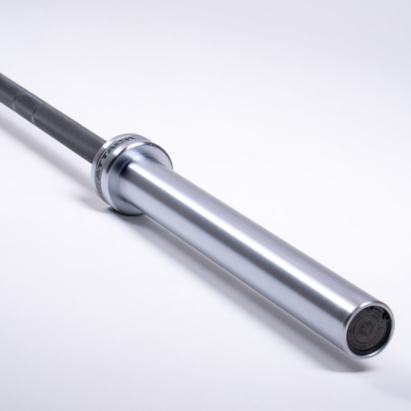 Attack Fitness Olympic 7ft Bar – Ceramic Coated Black - Peak Health and Fitness