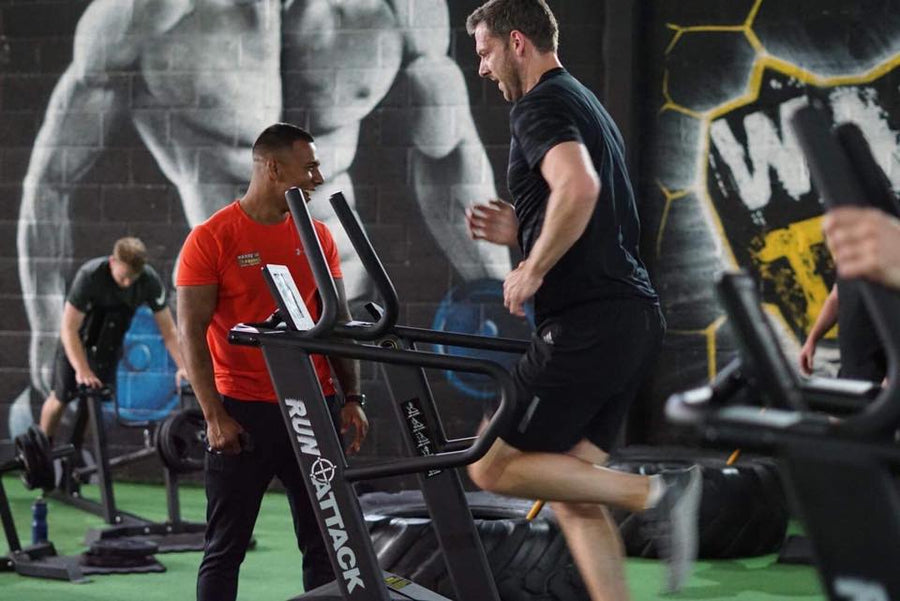 Attack Fitness Run Attack Curve Treadmill - Peak Health and Fitness