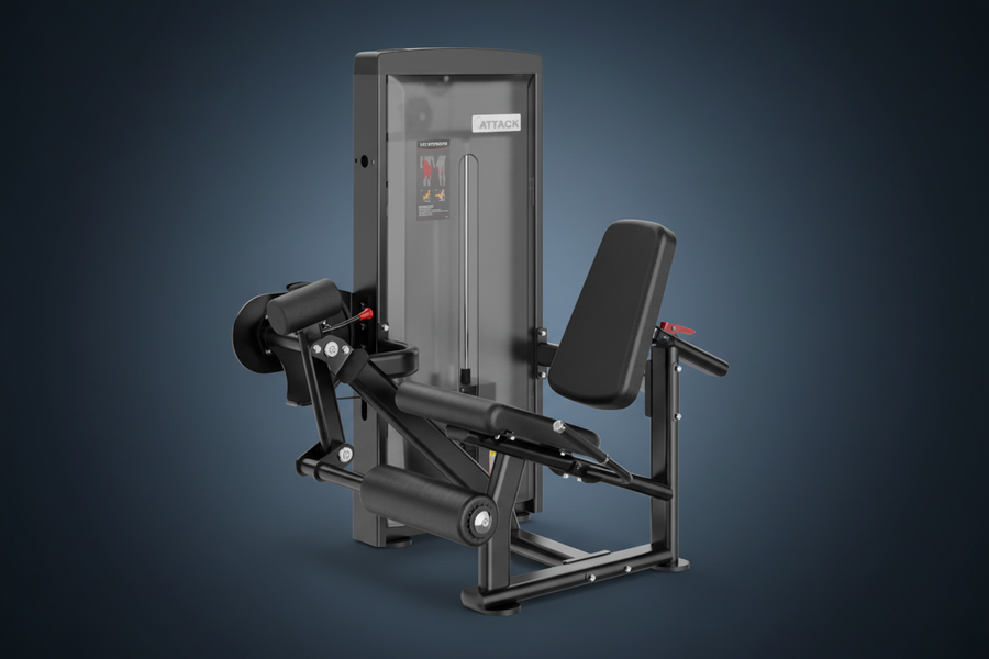 Attack Strength Leg Extension/Leg Curl Dual Machine - Peak Health and Fitness