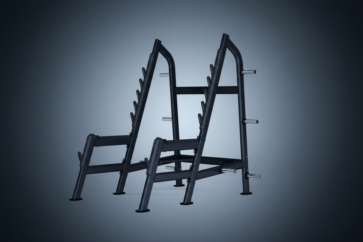 Attack Strength Squat Rack - Peak Health and Fitness