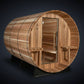 Almost Heaven Huntington 4-6 Person Canopy Barrel Sauna