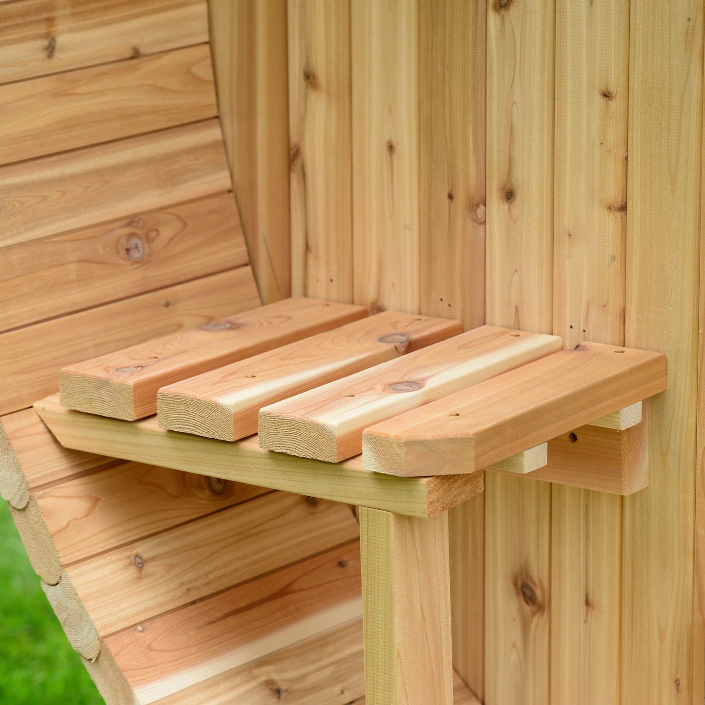 Audra Barrel Sauna Bench 