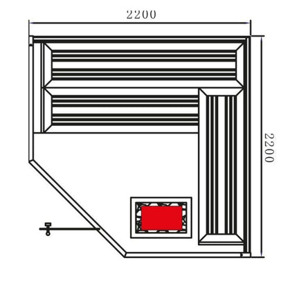 Fonteyn Sauna Marriott 200 - 220