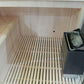 Fonteyn Sauna Marriott Abachi wood interior