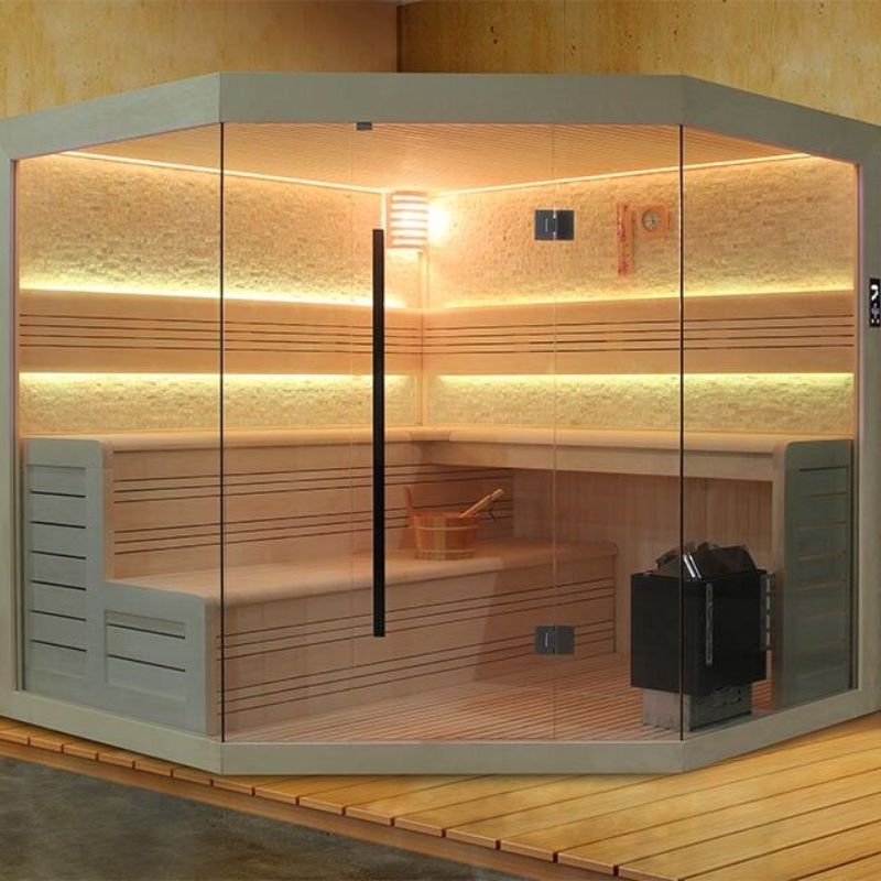 Fonteyn Sauna Marriott colour therapy lighting