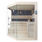 Fonteyn Sauna Marriott white stone exterior