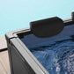 WaveSpa Adriatic | 6 Person Square Aluminium Frame Hot Tub | Black Wood