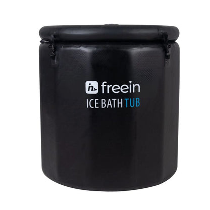 Freein Portable Ice Bath - Ice Bath Barrel with Step Stool